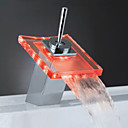 mitigeur chromée chute d'eau du robinet conduit lavabo 1039-ls011