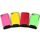 Silicone Protective Case for iPhone 4 - Grid (4 Colors Per Pack)(CZAH264)