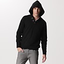 Hoodies Front Buttons Long Sleeves Cashmere / Men's Cashmere Sweaters (FF-C-BJ0681142)