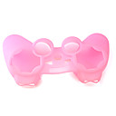 capa de silicone protetora para ps3 controlador (rosa)