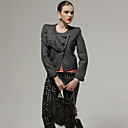 Beaded Badges Special Front Design Long Sleeves Jackets / Women's Outerwears (FF-A-BK0997028)