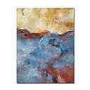 uitgerekt handgemaakte abstract schilderij (0192-ycf103838)