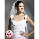 Beautiful Two Layers Elbow Length Wedding Veil