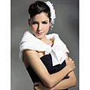 Sleeveless Faux Fur Bridal Wedding Jacket/ Wrap