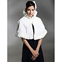 Sleeveless Faux Fur Bridal Wedding Jacket/ Wrap