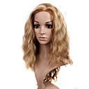 Lace Front Long High Quality Synthetic Light Blonde Curly Hair Wig
