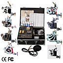 tatuagem kit pro 8 agulhas ponta de poder armas de abastecimento de tinta da pele (ly305)