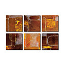 Hand-painted Abstract Oil Painting with Stretched Frame