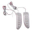 13 led auto spiegel indicator zacht weer licht, DC 12V - geel licht