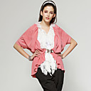 Gathered Design With Belt Cardigan / Women's Sweaters (FF-F-BL0736504)