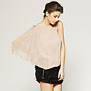 TS One-Shoulder Beaded Blouse Shirt