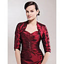 Half Sleeves Taffeta Special Occasion Jacket/ Wedding Wrap