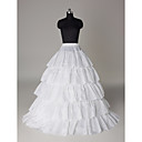 Nylon bodenlange Röcke Hochzeit (0061-14)