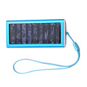usb cargador solar portátil para la alimentación de CA cellphone/pda/mp3/mp4-blue