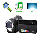 hd 1280 * 720 @ 30fps 5MP 8xdigital zoom digitale video camera met 2.7 "TFT LCD-scherm voice recorder functie (hd-c2)