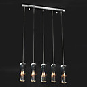 5-light K9 Crystal Pendants (1017-DY1138-5)