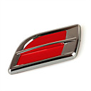 carro vermelho modificada falso carro ventaneira galvaniza-adesivo (szc6145)