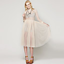TS White Lace Camisole Midi Dress
