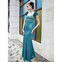Trumpet/ Mermaid Sweetheart Floor-length Matte Satin Evening/ Prom Dress