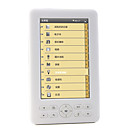 5 pulgadas lector de libros electrónicos y reproductor multimedia HD (4GB)