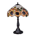 16 Inch Tiffany-style Daisy Pattern Table Lamp (0835-G161556)
