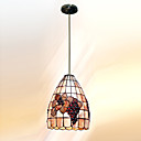 10 Inch Tiffany-style Grape Fruit Natural shell Material Pendant Light (0835-D8017)