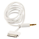 3,5 mm de áudio estéreo cabo aux para o ipad, iPhone e iPod (100 cm de comprimento)