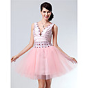 PALOMA - Robe de Cocktail Satin Tulle