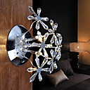 Egypt Imported Crystal Wall Light with 3 Lights - Bouquet Design