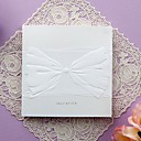 convite de casamento simples gravado tri-fold (conjunto de 50)