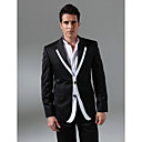 Single-Breasted 2 Button Notch Lapel Non-vented Groom Wear/ Tuxedo/ Men's Suit Jacket and Trousers