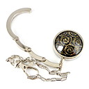 Black Stone With Gold Swirls Purse Valet (Set of 4)