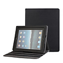 stand funda de cuero para la cobertura de ipad 2