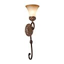 1-light Fabric Antique Style Wall Sconce