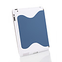 cubierta delgada de cuero inteligente con estuche duro para ipad2 (marina de guerra)