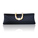 Silk Shell With Rhinestone Evening Handbags/ Clutches More Colors Available