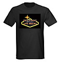 suono e la musica attivato spettro VU meter el visualizzatore portato t-shirt (4 * aaa)
