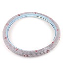 Inlaid Steel Ball Gray Cover for Car Steering Wheel