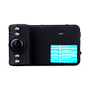 visão noturna carro dvr + veículo caixa preta, 140 cristalino · giratório, av out, controle remoto