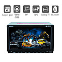 7 Inch Digital touch screen 2Din Car DVD Player with GPS Bluetooth TV RDS