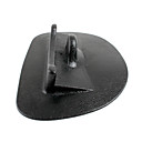 silicone auto auto antiscivolo titolare dello stand per telefono / gps / psp - nero