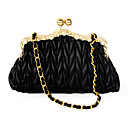 Faux Leather With Rhinestone Evening Handbags/ Clutches More Colors Available
