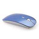ultra-slim usb ratón inalámbrico de 2,4 GHz (azul)