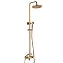 contemporaine mitigeur murale ti-pvd ensemble robinet de douche