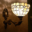 tiffany Glasmalereien 1-Licht Wandleuchte mit Blumenmuster