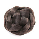 Brown Synthetic Braided Bun Hairpiece