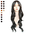 Capless longues noires naturelles bouclées couleurs perruque de cheveux de multiples disponibles