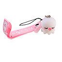  Octopus Cell Phone Charm - White
