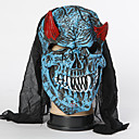 Halloween masque - crâne bleu