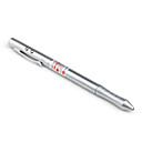 4-em-1 stylus caneta vermelha + caneta laser pointer resistivo + caneta esferográfica + lanterna LED